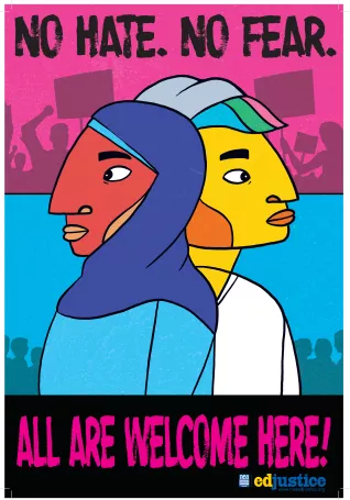 No Hate No Fear poster