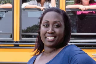 Black Female Bus Driver